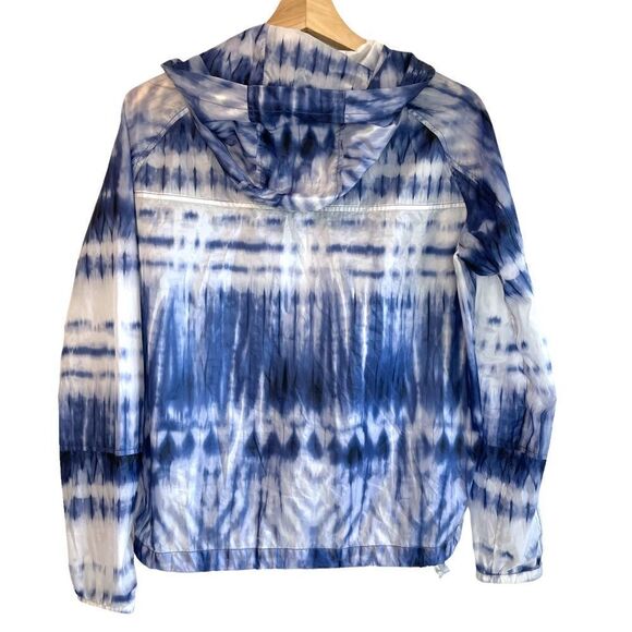 American Eagle Tie Dye Windbreaker Rain Jacket - Picture 7 of 9